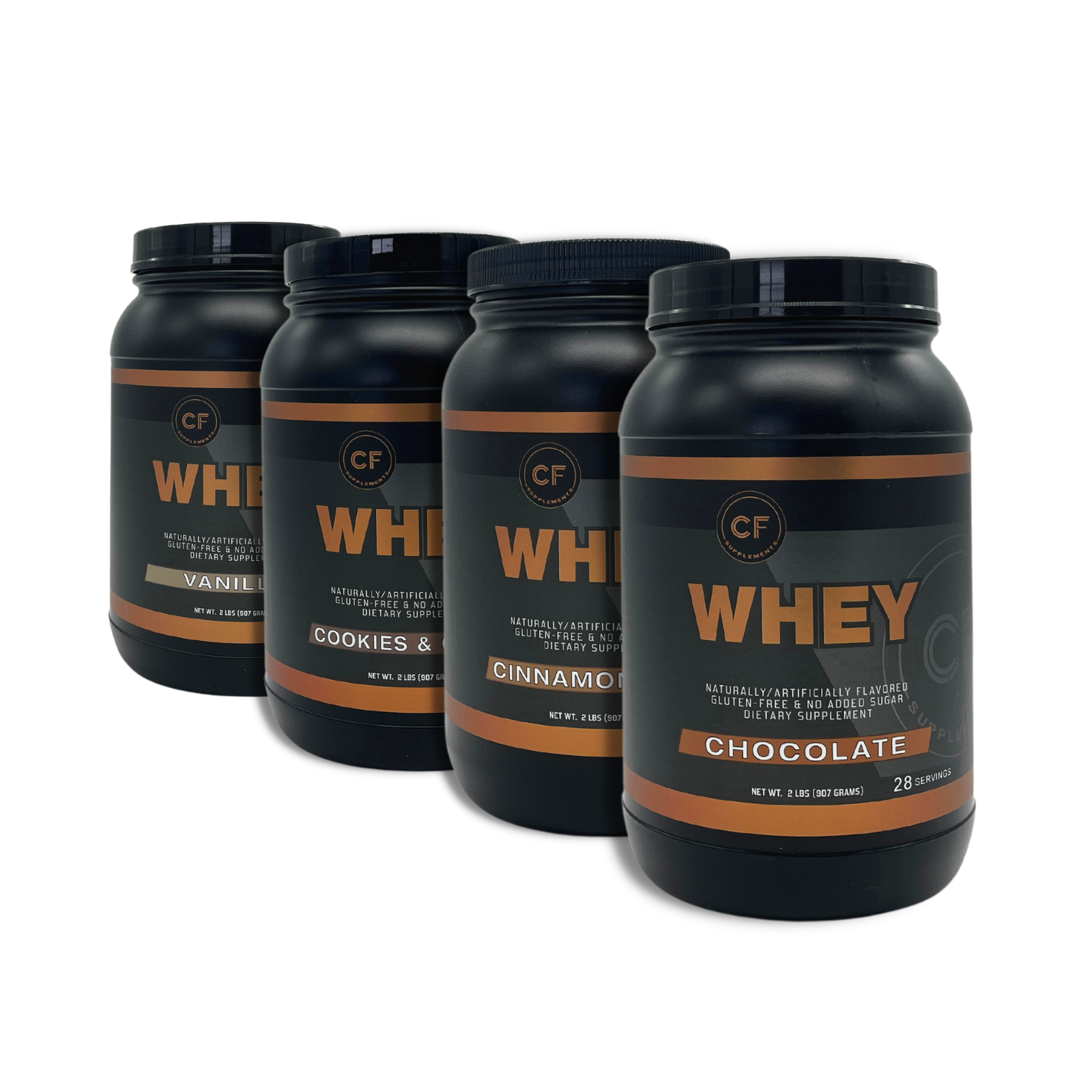 Whey Protein 2lb Cf Supplements 3887